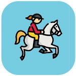 1x Ponyreiten<br>für jedes Kind